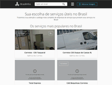 Tablet Screenshot of brasil-infos.com